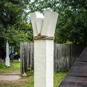 Detail einer Stele