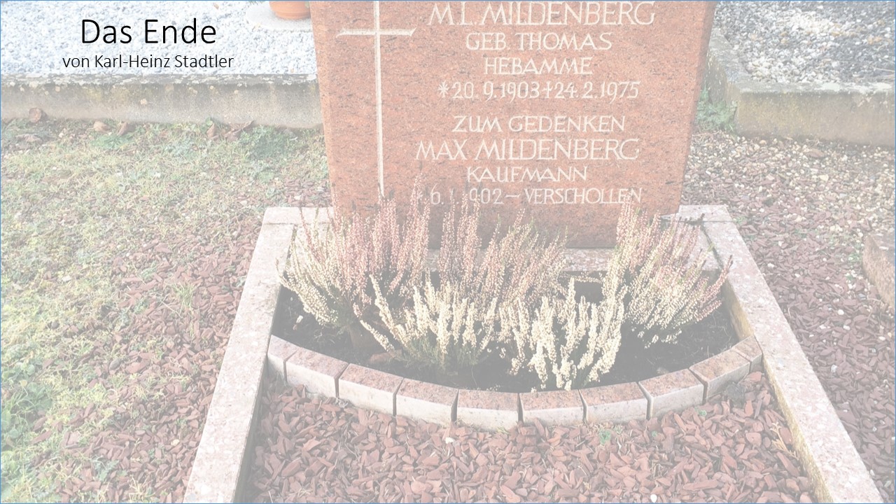 Max Mildenberg, Das Ende