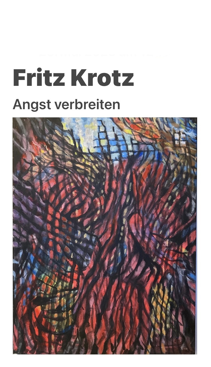 Tafelbild II von F. Krotz