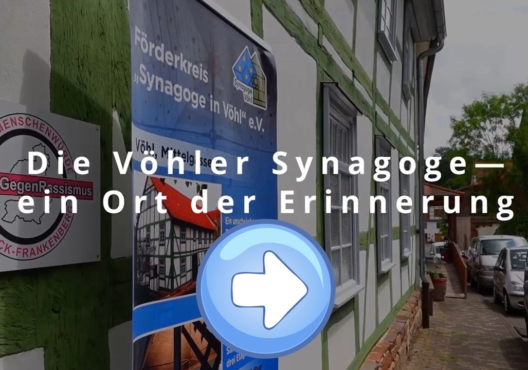 Synagoge mit Pfeil