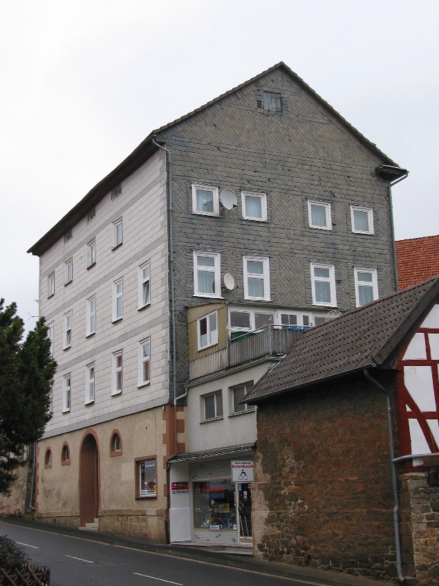 Verkleidetes Fachwerkhaus